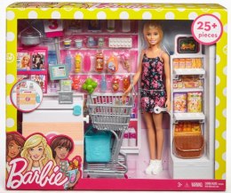 Mattel Lalka Barbie + supermarket