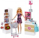 Mattel Lalka Barbie + supermarket