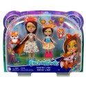 Mattel Lalki Enchantimals Felicity i Feana Fox Lalki siostry