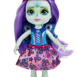 Mattel Lalki Enchantimals Patter i Piera Peacock Lalki siostry