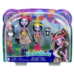 Mattel Lalki Enchantimals Sage i Sabella Skunk Lalki siostry