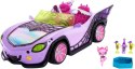 Mattel Auto Monster High Fioletowy kabriolet z pajęczą siecią