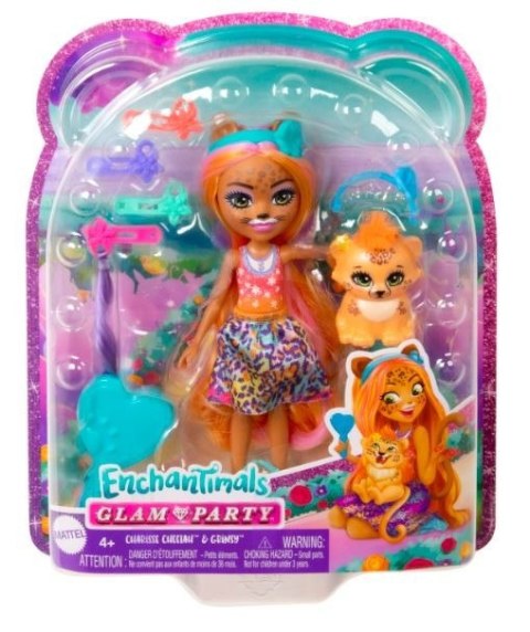 Mattel Lalka Deluxe Enchantimals Gepard