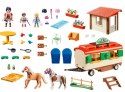 Playmobil Zestaw figurek Country 70510 Kemping z kucykami i przyczepką