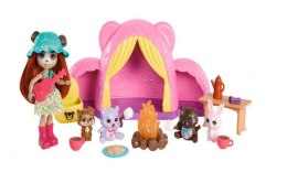 Mattel Enchantimals Wycieczka pod namiot zestaw z lalką