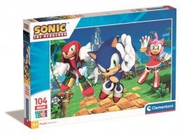 Clementoni Puzzle 104 elementy Maxi Sonic