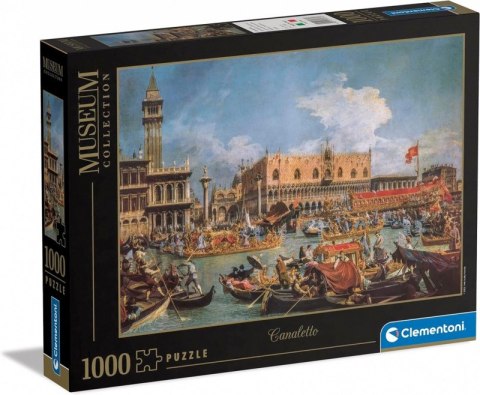 Clementoni Puzzle 1000 elementów Museum Canaletto The Return Of Bucentaur At Molo On Ascension Day