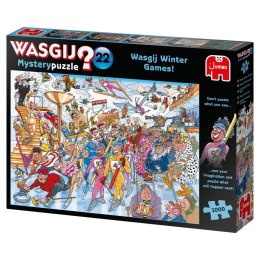 Tm Toys Puzzle 1000 elementów Wasgij Mystery Zimowe Igrzyska