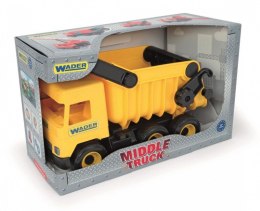 Wader Wywrotka żółta 38 cm Middle Truck w kartonie