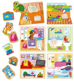 Lisciani Gra edukacyjna Montessori Baby House