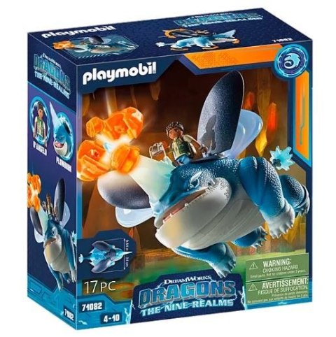 Playmobil Zestaw z figurkami Dragons 71082 Plowhorn & D'Angelo