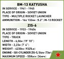 Cobi Klocki Klocki BM-13 Katyusha (ZIS-6)