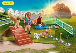 Playmobil Zestaw upominkowy City Life 70676 Treserka psów
