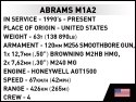 Cobi Klocki Klocki Abrams M1A2
