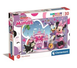 Clementoni Puzzle 30 elementów Super Kolor, Minnie