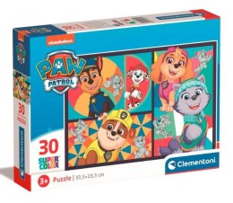 Clementoni Puzzle 30 elementów Super Kolor Paw Patrol