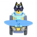 Tm Toys Zestaw figurek Mini Bluey Pojazd plażowy