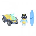 Tm Toys Zestaw figurek Mini Bluey Pojazd plażowy