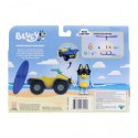 Tm Toys Zestaw figurek Mini Bluey Pojazd plażowy