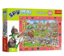 Trefl Puzzle 100 elementów Obserwacyjne Spy Guy Miasto