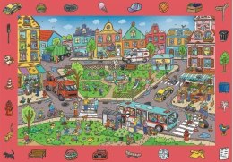 Trefl Puzzle 100 elementów Obserwacyjne Spy Guy Miasto
