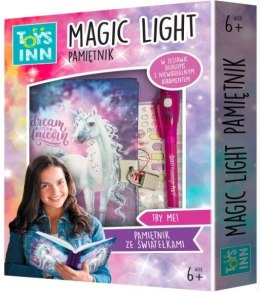 Stnux Pamiętnik Magic Light Unicorn