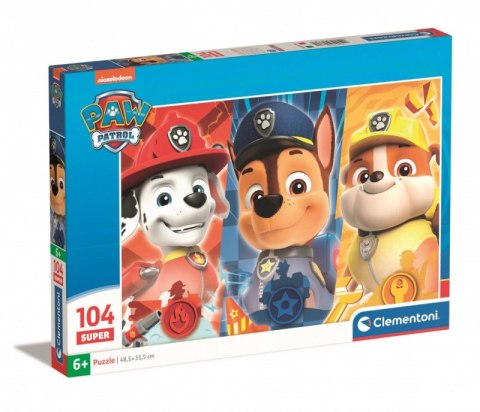 Clementoni Puzzle 104 elementy Psi Patrol (Paw Patrol)