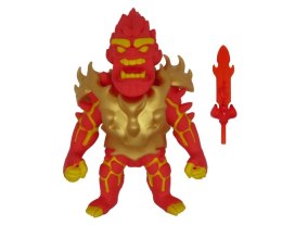 Epee Figurka Gumostwory Wojownicy Demon Ognia z ognistym mieczem
