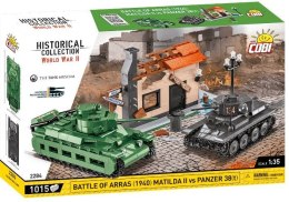 Cobi Klocki Klocki Bitwa pod Arras 1940 Matilda II kontra Panzer 38(t)