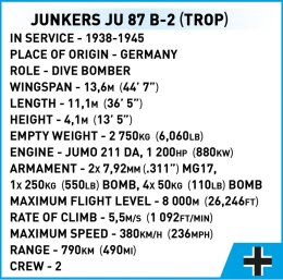 Cobi Klocki Klocki Junkers Ju 87 B-2