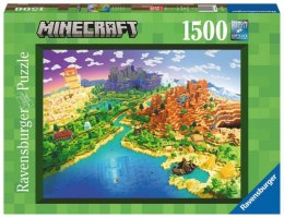 Ravensburger Polska Puzzle 1500 elementów Świat Minecraft