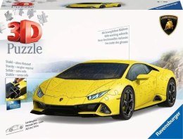 Ravensburger Polska Puzzle 3D Pojazdy Lamborghini Huracan Evo Giallo