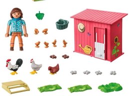 Playmobil Zestaw z figurkami Country 71308 Kury z pisklętami