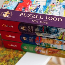 Trefl Puzzle 1000 elementów Premium Plus Tea Time Ogród ptaków