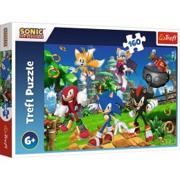 Trefl Puzzle 160 elementów Sonic i przyjaciele