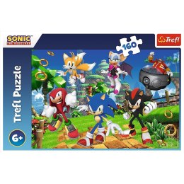 Trefl Puzzle 160 elementów Sonic i przyjaciele