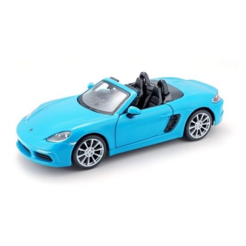 Bburago Porsche 718 Boxster 1/24 Niebieskie