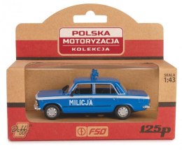 Daffi Pojazd PRL Fiat 125P Milicja