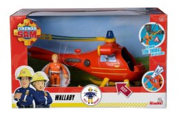 Simba Helikopter Strażak Sam Wallaby z figurką