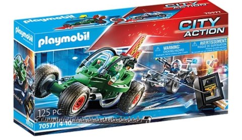 Playmobil Zestaw z figurkami City Action 70577 Policyjny Gokart