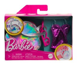 Mattel BARBIE Zestaw modowy premium, fioletowy kostium