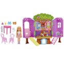 Mattel Lalka Barbie Chelsea Domek na drzewie + akcesoria