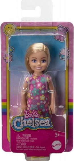 Mattel Lalka Barbie Chelsea sukienka w kwiatki