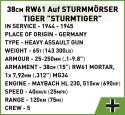 Cobi Klocki Klocki 38 cm Sturmmorser Sturmtiger