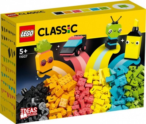 LEGO Klocki Classic 11027 Kreatywna zabawa neonowymi kolorami