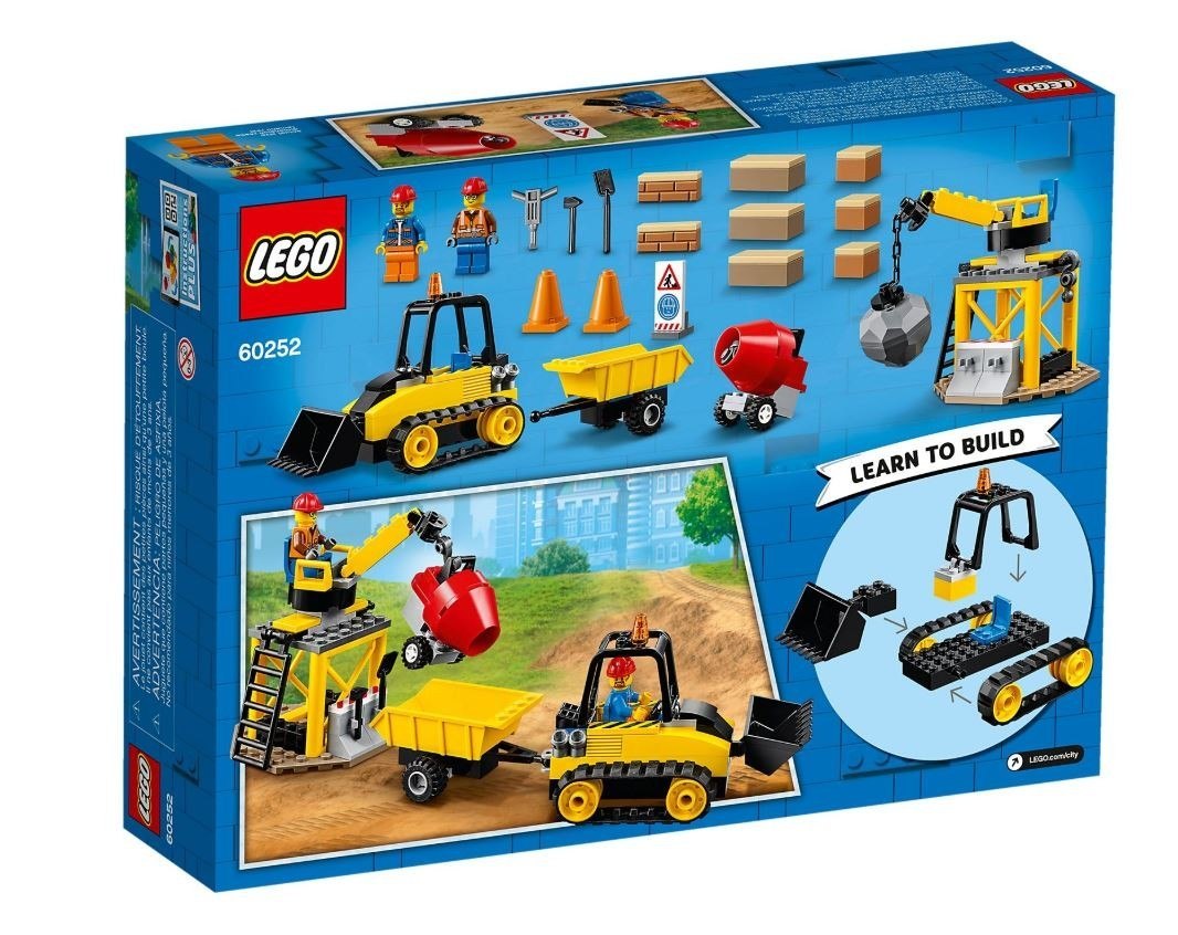 LEGO CITY Buldożer budowlany 60252