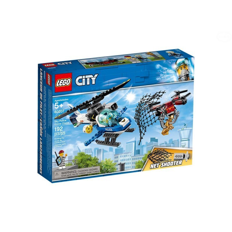 LEGO CITY Pościg policyjnym dronem 60207