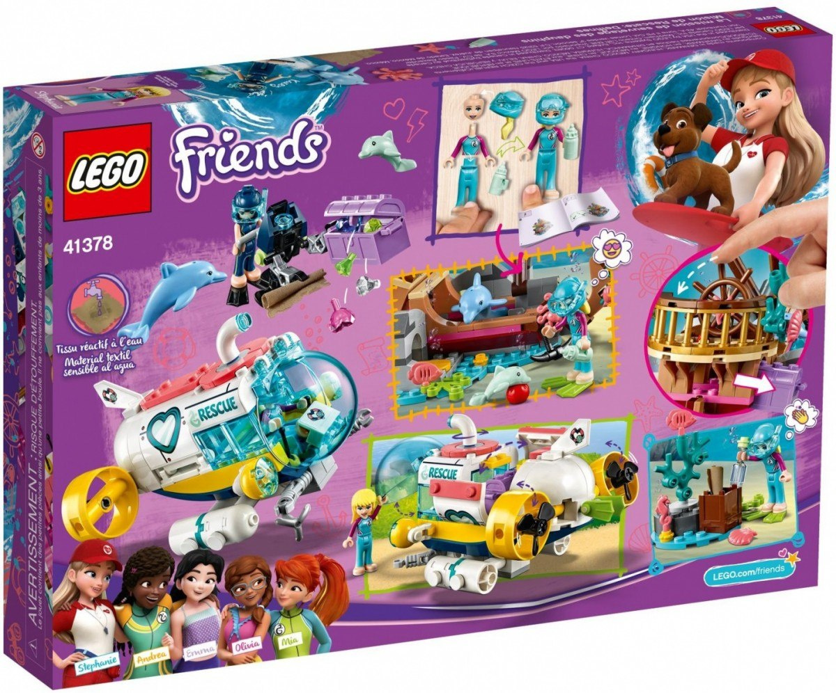 LEGO FRIENDS Na ratunek delfinom 41378