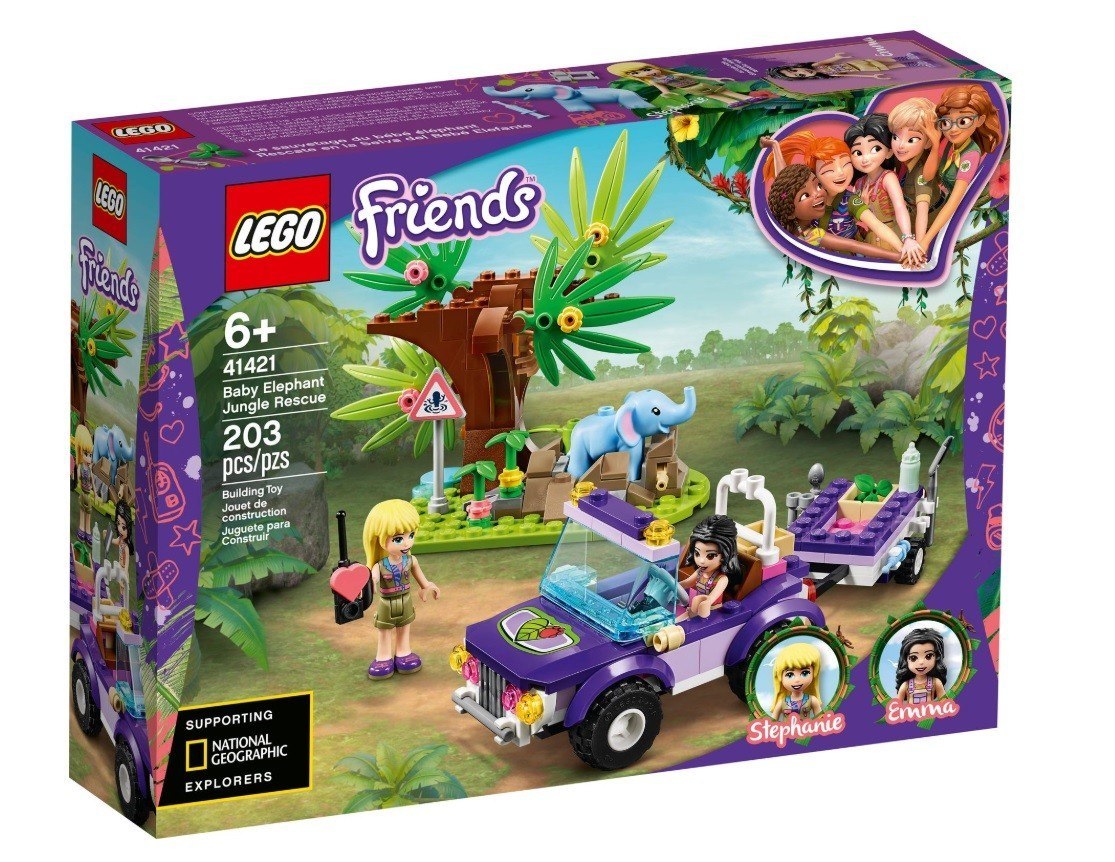LEGO FRIENDS Na ratunek słoniatku 41421