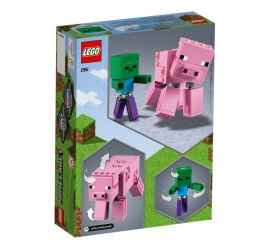LEGO MINECRAFT BIGFIG Świnka i mały zombie 21157